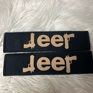 Brand new jeep seatbelt covers